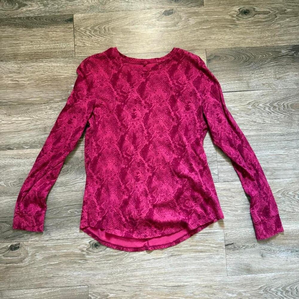 BCG Snake Print Long Sleeve